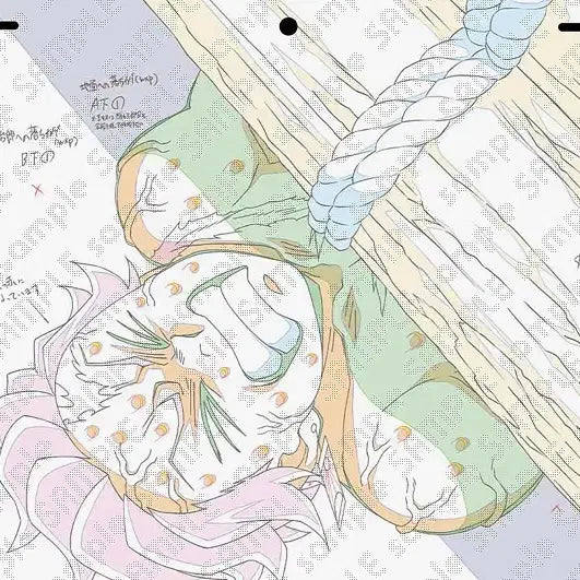 [BUNJANG] Demon Slayer: Kimetsu no Yaiba Tanjiro Duplicate Cel Animation Art Set (13 pcs) / (일괄) 귀멸의 칼날 특전 탄지로 복제원화 13점 일괄