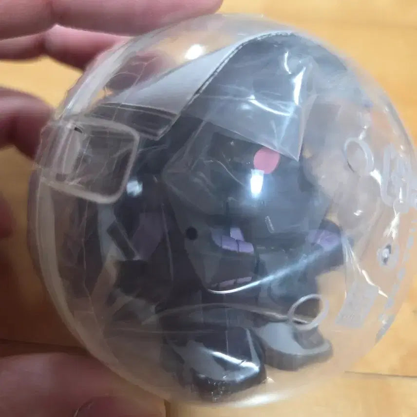 [BUNJANG] Bandai Gundam Series "When Will It Arrive?" Gacha L Size Black Tri-Stars Zaku / 건담 L 사이즈 가챠 언제오려나-마치보케