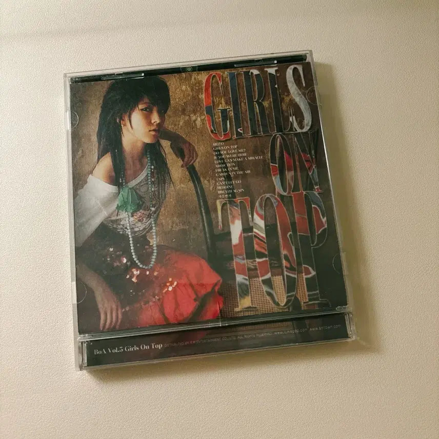 [BUNJANG] BoA 5th Album Girls On Top CD / 보아 5집 정규앨범 걸스온탑 CD