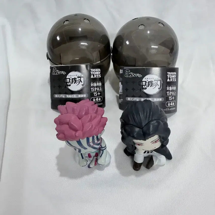 [BUNJANG] Demon Slayer Shoulder Hugger Set - Muzan &amp; Akaza / 귀멸의 칼날 어깨쿵 2종 일괄 -무잔 아카자