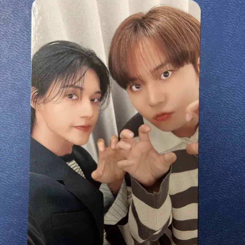 [BUNJANG] ATEEZ Makestar Photocard (Wooyoung &amp; Jongho) / 에이티즈 메이크스타 포카 (우영 &amp; 종호)