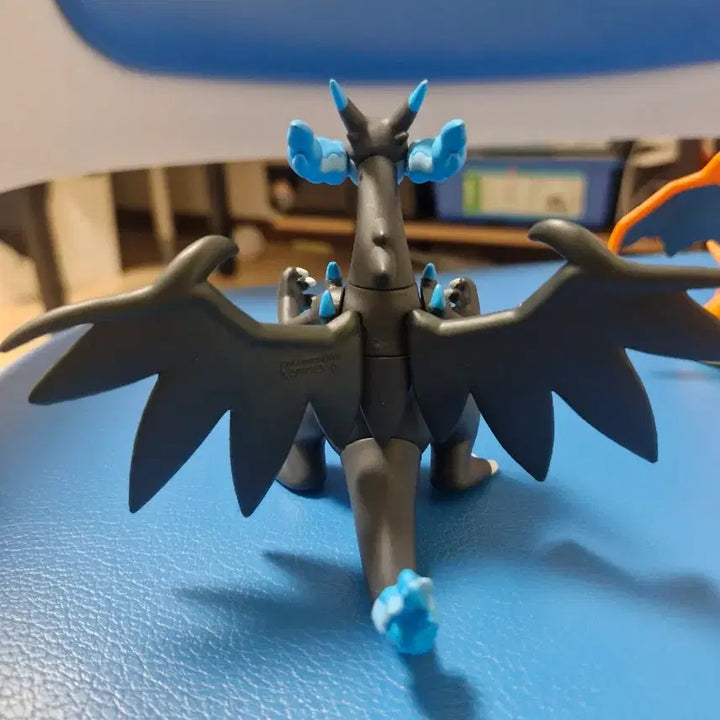 [BUNJANG] Bandai Pokemon Charizard Figure Set (Mega Charizard X Included) / 포켓몬스터 반다이 리자몽 피규어 2종 세트