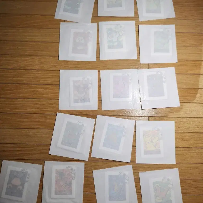 [BUNJANG] Meokgebon x Pokemon Ttibusil 16pc Bundle Set / 머거본x포켓몬 스티커 16종 일괄