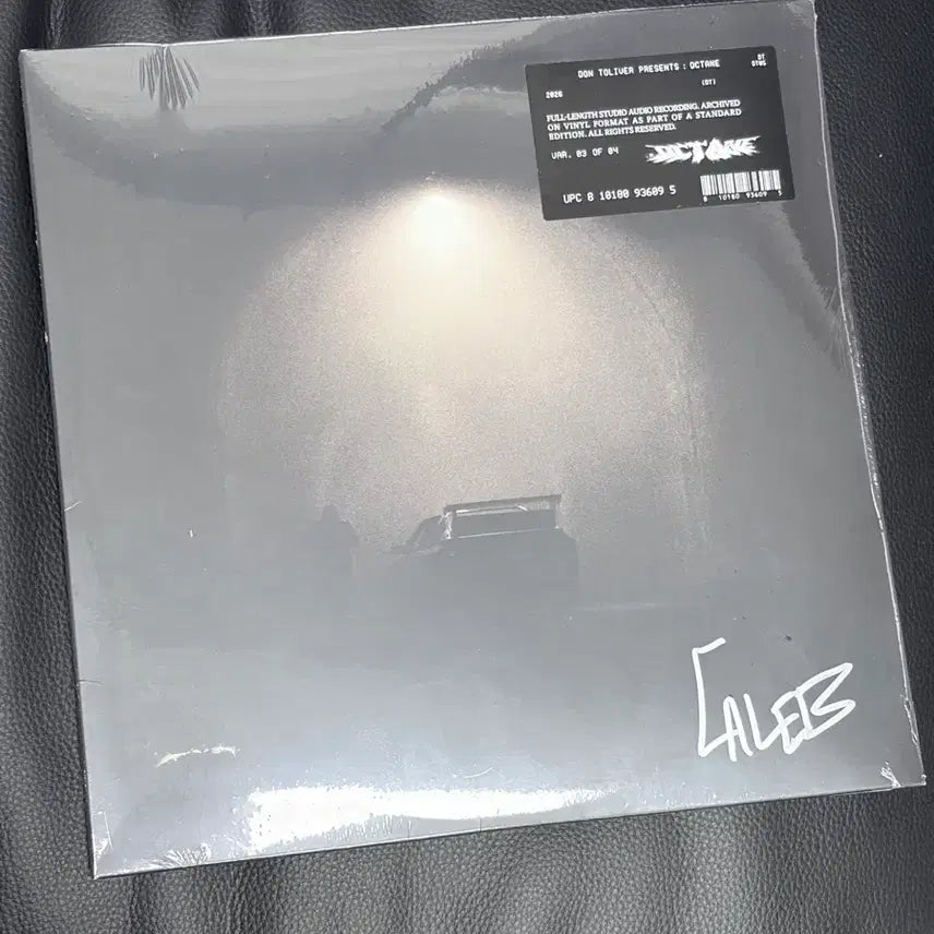 [BUNJANG] Don Toliver "Octane" Signed LP Vinyl / 돈 톨리버 사인반 옥테인 LP don toliver 바이닐 octane
