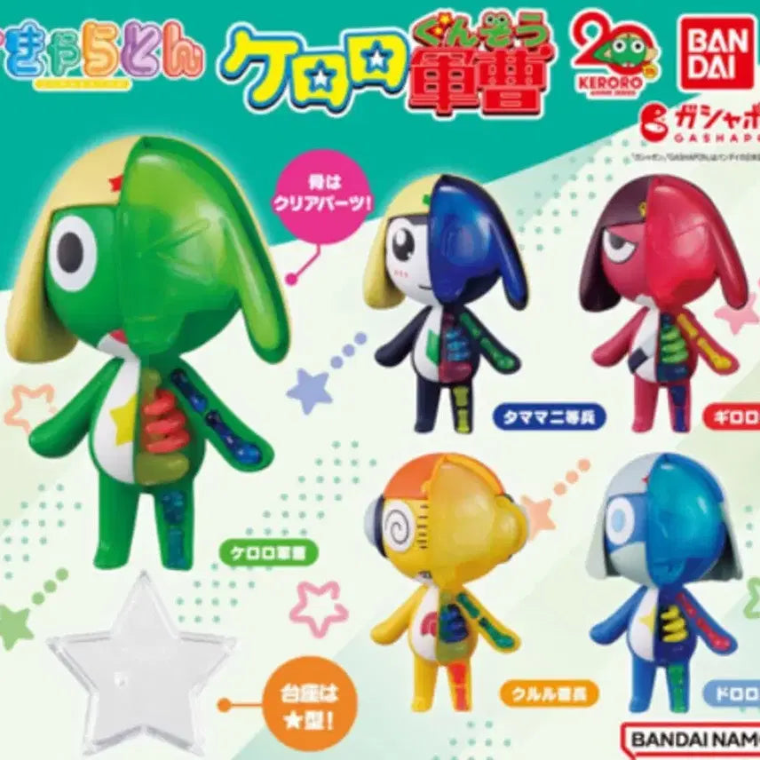 [BUNJANG] Keroro Skeleton Tamama Gacha Figure / 케로로 스켈레톤 가챠 타마마