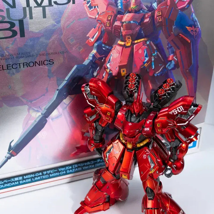 [BUNJANG] MG Sazabi Ver.Ka Special Coating Limited Edition Model Kit / (당일배송/미개봉)MG 사자비 Ver.Ka 한정 스페셜 코팅