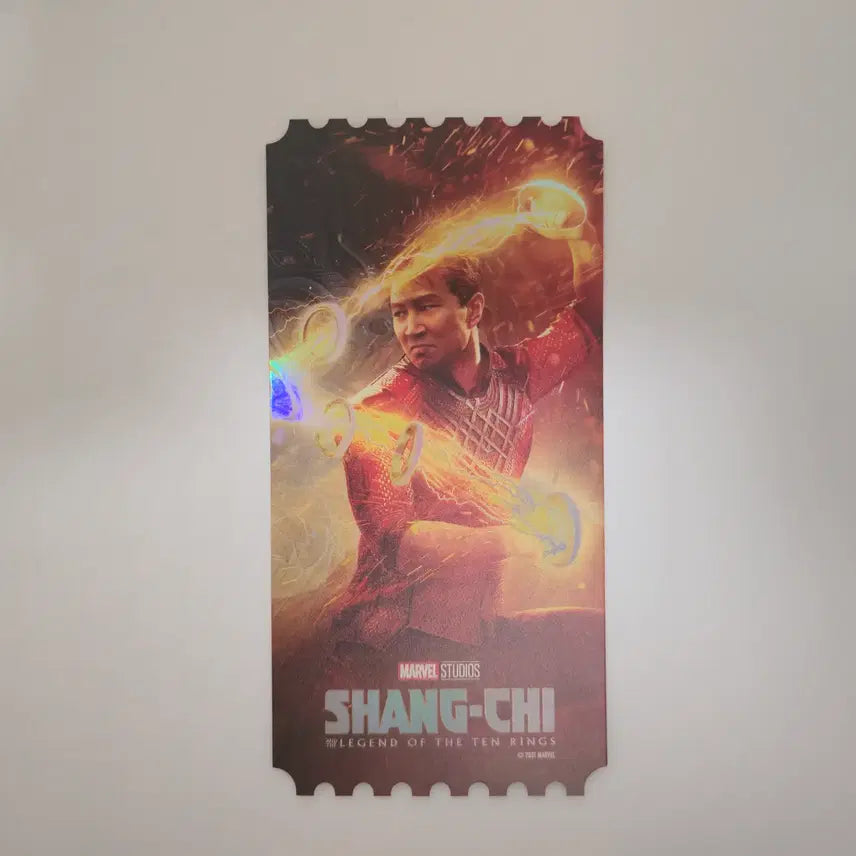 [BUNJANG] Shang-Chi Original Ticket / 샹치 오리지널 티켓