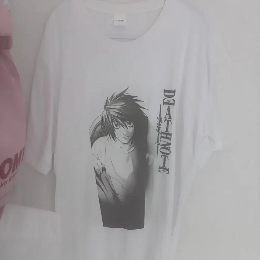 [BUNJANG] Death Note L T-Shirt / 데스노트 투니크 콜라보카페 엘 티셔츠