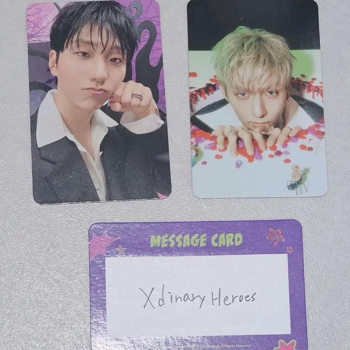 [BUNJANG] AKZIZ Fanmeeting MD Photocard &amp; Trading Card Bundle Set / 엑디즈 팬미팅 엠디포카+트레카 일괄