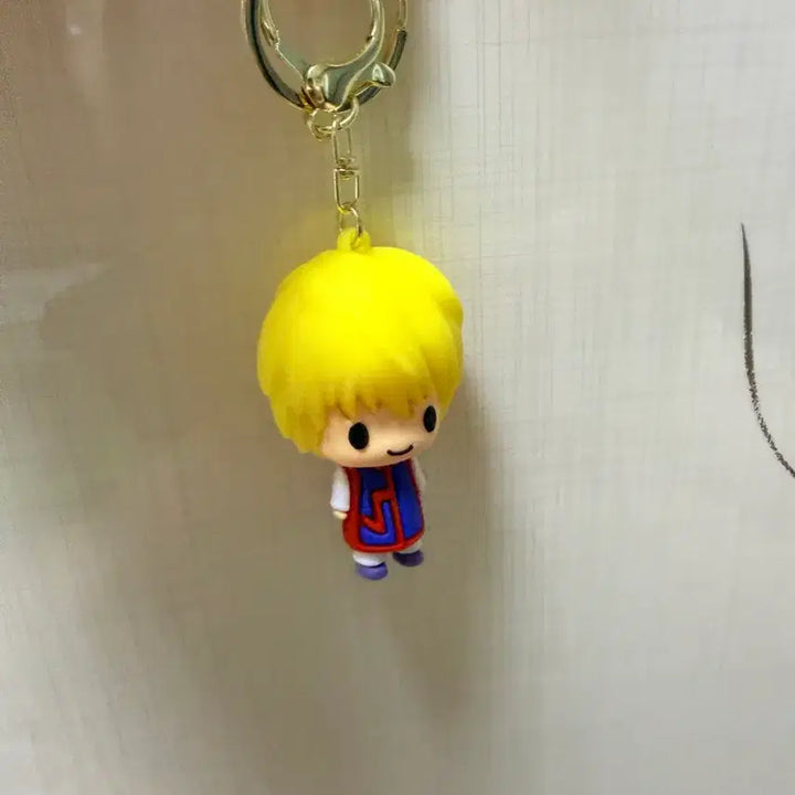 [BUNJANG] Hunter x Hunter Kurapika Keyring Bag Charm / (미개봉,현물) 헌터x헌터 크라피카 키링 키 홀더 가방 고리 가챠 캡슐
