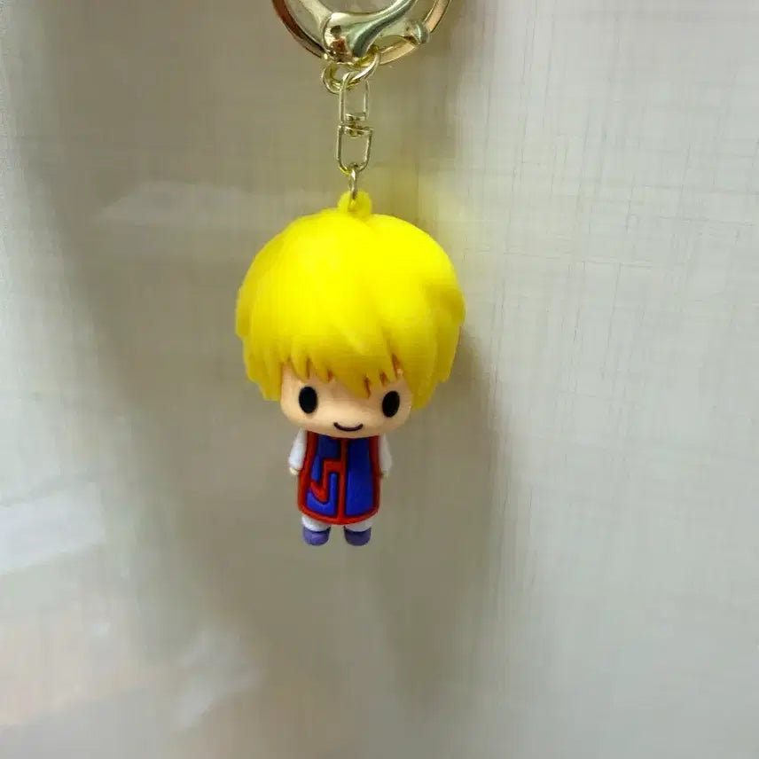 [BUNJANG] Hunter x Hunter Kurapika Keyring Bag Charm / (미개봉,현물) 헌터x헌터 크라피카 키링 키 홀더 가방 고리 가챠 캡슐