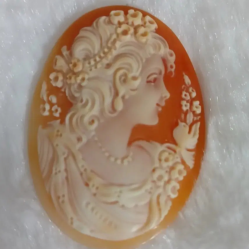 [BUNJANG] Cornelian Cameo Loose Stone / 코넬리안 까메오 나석