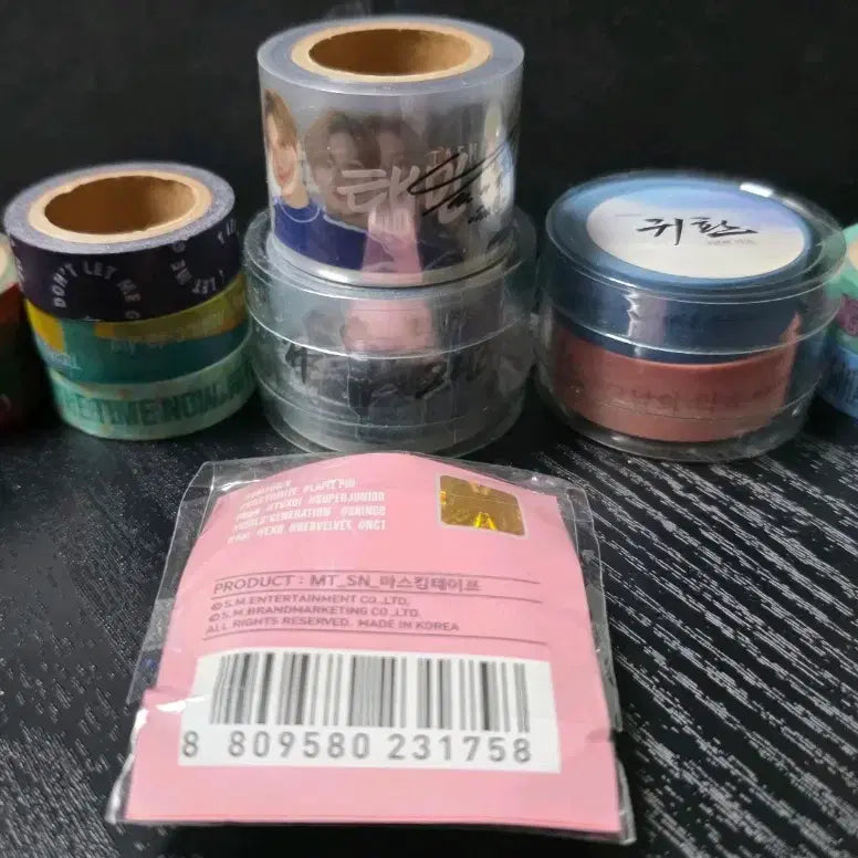[BUNJANG] SHINee Official Masking Tape Bundle Set / 샤이니 공식 마스킹테이프 일괄