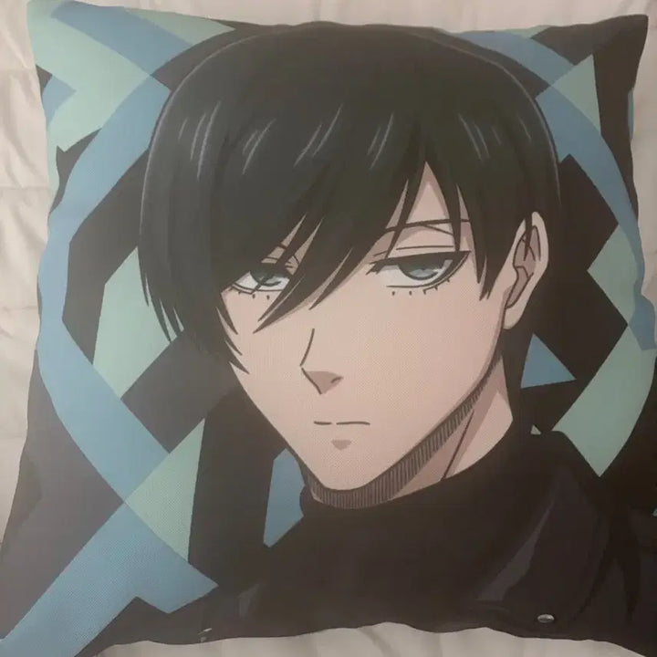 [BUNJANG] Blue Lock Isagi Yoichi Jojo Town Cushion Cover / 블루록 이토시 린 조조타운 쿠션 커버