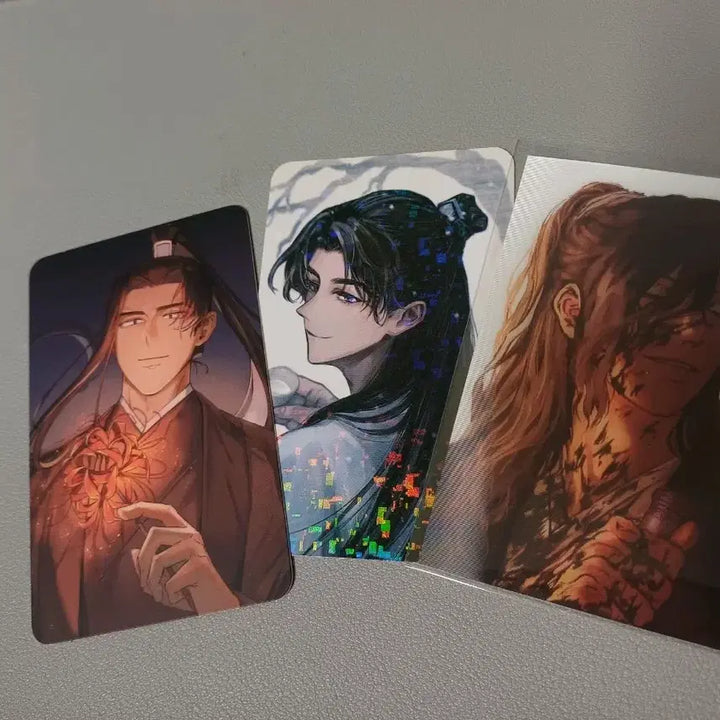 [BUNJANG] Bundle Set Soh Gunpyeong Mongrang Mongyeon Lee Jaha Lenticular Photocard / [일괄] 광마회귀 소군평 몽랑 몽연 이자하 포토카드 포카