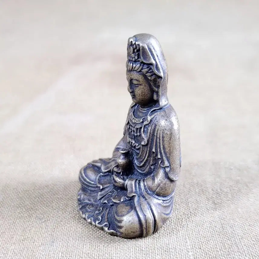 [BUNJANG] Bronze Guardian Buddha Statue, My Protector / 청동 호신불상,나의 지킴이