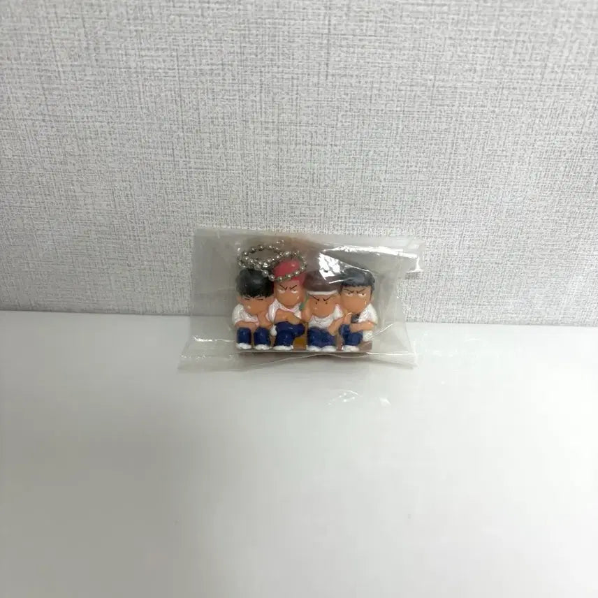 [BUNJANG] Slam Dunk Taek-Soo Kang, Baek-Ho Kang, Tae-Seop Song, Dae-Man Jeong Figure Keychain Set / 택포)슬램덩크 슬덩 서태웅 강백호 송태섭 정대만 낙제군단 피규어 키링
