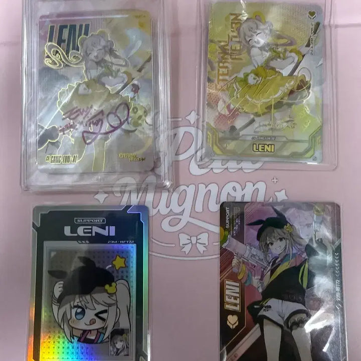 [BUNJANG] Eternal Return (ER) Lenny Autographed Signature Card Set / 이터널리턴 테레카 레니 성우 친필사인  카드 셋트