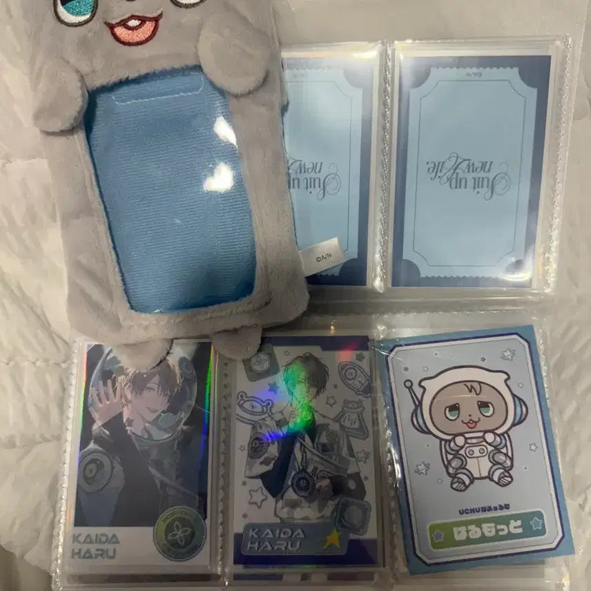 [BUNJANG] NIJISANJI Kaida Haru Harumotto 4th Anniversary Photocard Holder &amp; Cheki Bundle / 니지산지 카이다 하루 하루못토 로후마오4주년