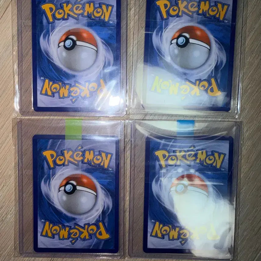 [BUNJANG] Pokemon Card Set (Eevee, Dedenne, Flareon, Ninetales) - 4 Cards / 포켓몬카드 4장 세트 (이브이, 데덴네, 부스터, 테르나)