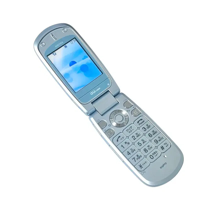 [BUNJANG] Sanyo Docomo Folder Phone Mockup / 산요 민트 목업폰 일본 모형폰 폴더폰 핸드폰 휴대폰 도코모 y2k