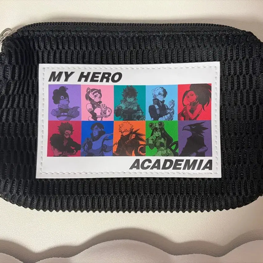 [BUNJANG] My Hero Academia Mesh Zipper Pouch / 나의 히어로 아카데미아 히로아카 메쉬 지퍼 파우치