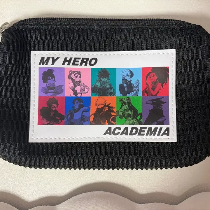 [BUNJANG] My Hero Academia Mesh Zipper Pouch / 나의 히어로 아카데미아 히로아카 메쉬 지퍼 파우치
