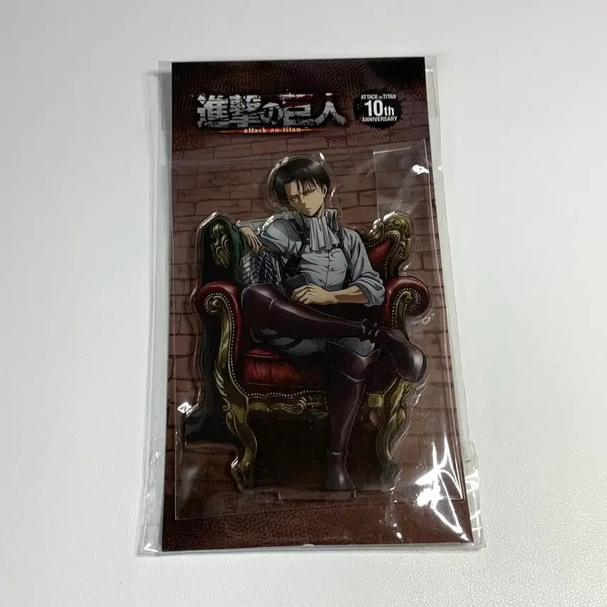 [BUNJANG] Attack on Titan Levi Acrylic Stand Village Vanguard 10th Anniversary / 진격의 거인 리바이 아크릴 스탠드 빌리지뱅가드 10주년