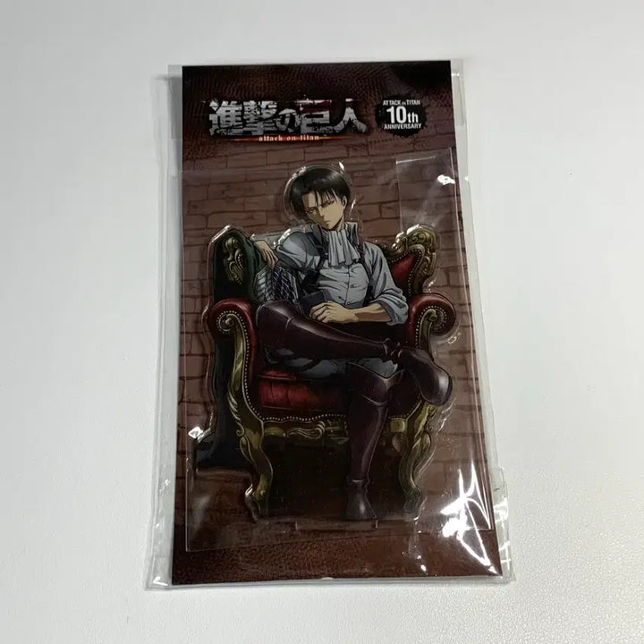 [BUNJANG] Attack on Titan Levi Acrylic Stand Village Vanguard 10th Anniversary / 진격의 거인 리바이 아크릴 스탠드 빌리지뱅가드 10주년