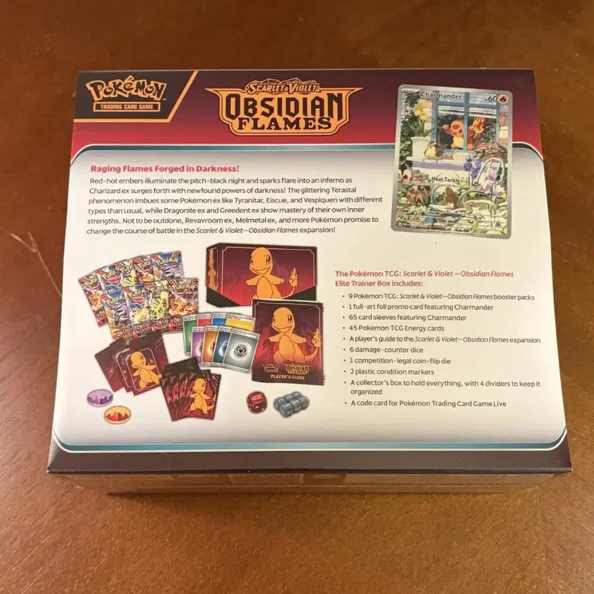 [BUNJANG] Pokemon Obsidian Flames Elite Trainer Box (North American Edition) - Sealed / 포켓몬스터 북미판 옵시디안 플레임즈 ETB 미개봉