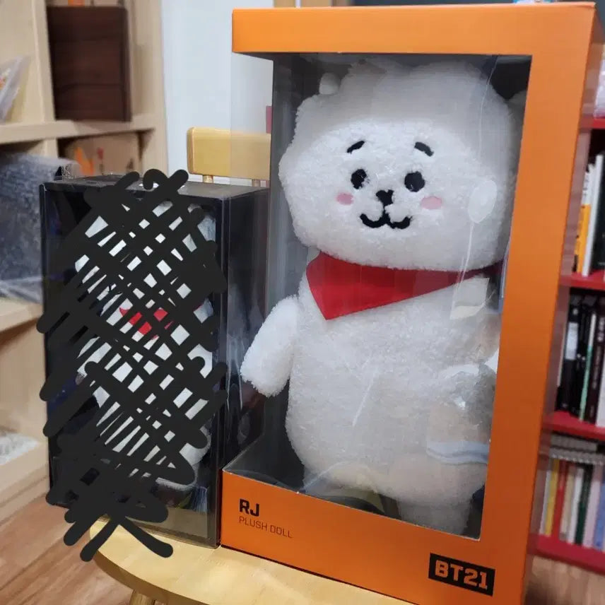 [BUNJANG] BT21 RJ Jumbo Plush / BT21 RJ 점보 인형