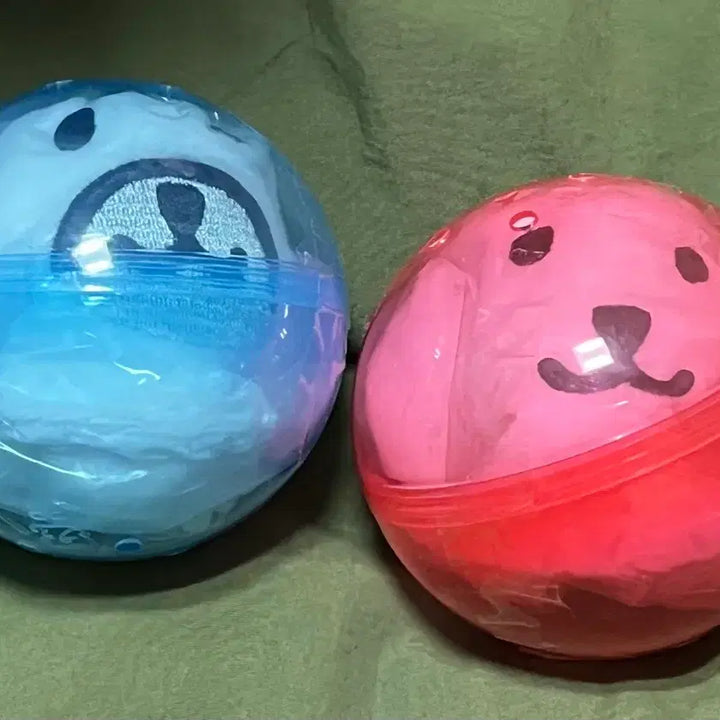 [BUNJANG] Nongdamgom Face Pouch Gacha Capsule Bundle Set (Sealed) / 농담곰 페이스 파우치 가챠 캡슐 미개봉 일괄 판매
