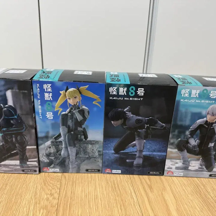 [BUNJANG] Kaiju No. 8 Noodle Stopper Figure Bundle Set (4 Types) / (택포 5.8) 괴수8호 누들스토퍼 4종 일괄 판매 (호시나, 레노, 키코루, 카프카)