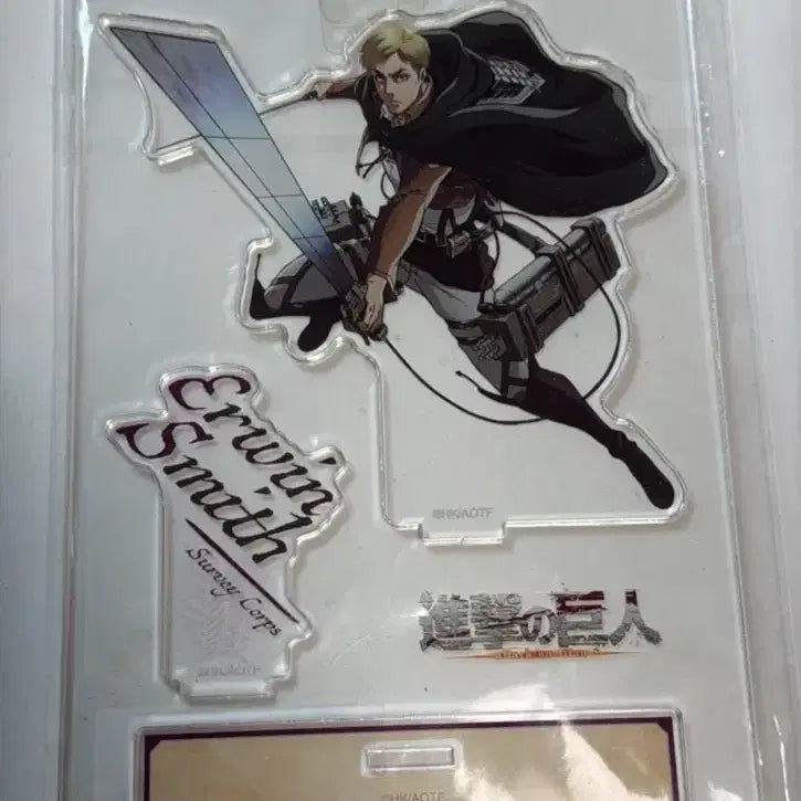 [BUNJANG] Attack on Titan Erwin Smith Acrylic Stand / 급전)진격의 거인 엘빈 스미스 아크릴 스탠드