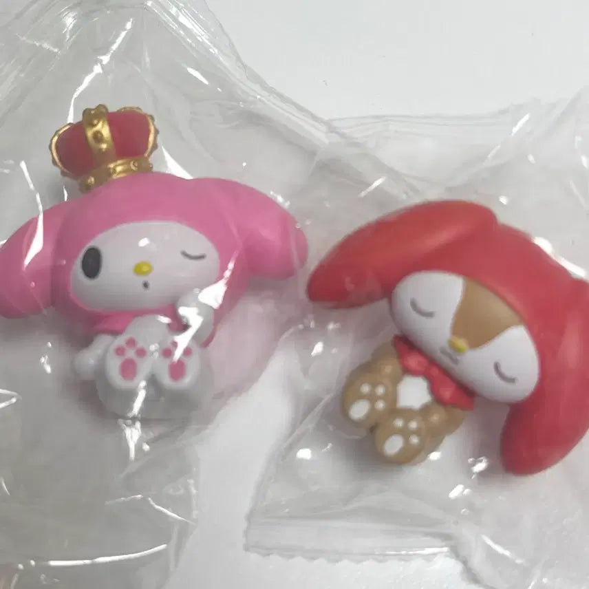 [BUNJANG] Sanrio My Melody Gacha Set (2 Types, Sealed) / 산리오 마이멜로디 가챠 2종 미개봉 새제품
