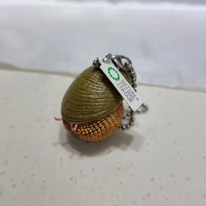 [BUNJANG] NTC Nature Technical Ikimon Deep Sea Creature Series 1 Scaly Whelk Yellow Keychain / NTC 네이처테크니컬러 이키몬 심해생물 1탄 비늘발고둥 황색 키링
