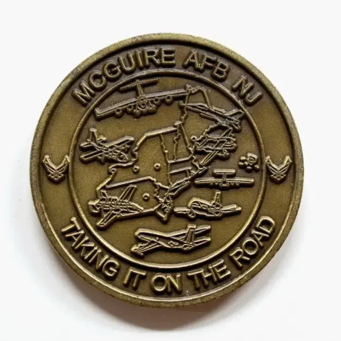 [BUNJANG] USAF McGuire AFB Challenge Coin / 미국 공군 맥과이어 공군기지(McGuire AFB, New Jersey)