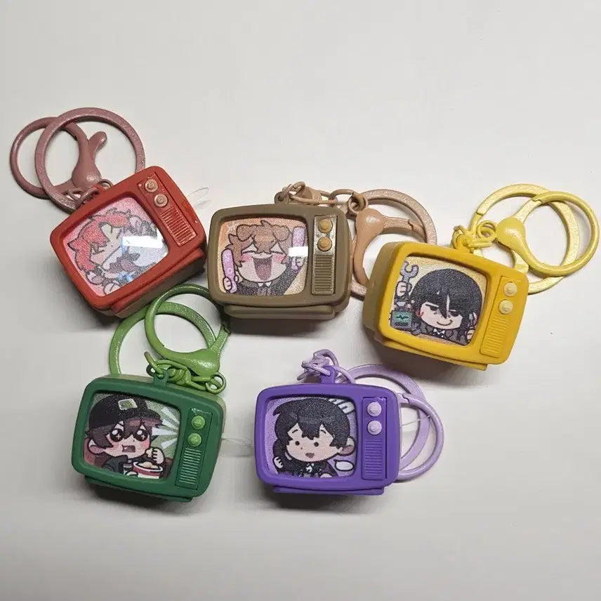 [BUNJANG] Misu-ban Retro Keychain Bundle Set (All Members Excluding Jam Turtle) / 미수반 레트로키링 잠뜰 제외 일괄