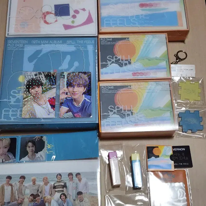 [BUNJANG] SEVENTEEN SPILL THE FEELS 3 Types Album / 세븐틴 SPILL THE FEELS 3종 앨범