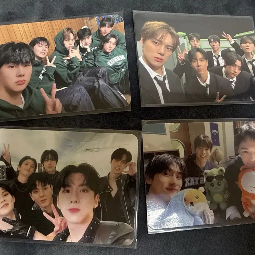 [BUNJANG] Monsta X Group Photocard 4-Set Bundle / 몬스타엑스 단체포카 4종 SET