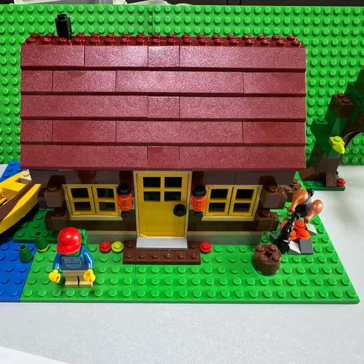 [BUNJANG] Lego Creator 5766 Log Cabin Set (Complete) / 레고 크리에이터 5766 통나무집(Log Cabin) 풀구성 설명서 포함