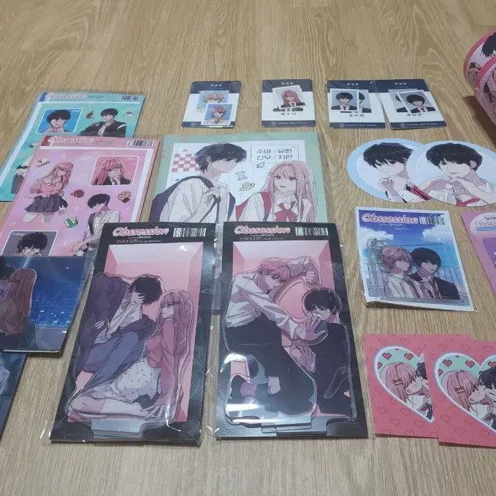[BUNJANG] Jipchak Series Goods Bundle Set / 집착시리즈 굿즈 일괄 판매