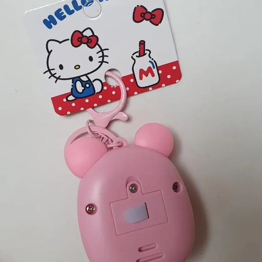 [BUNJANG] Hello Kitty Mouse Clicker Keychain / 헬로키티 마우스 딸깍이 키링 새상품