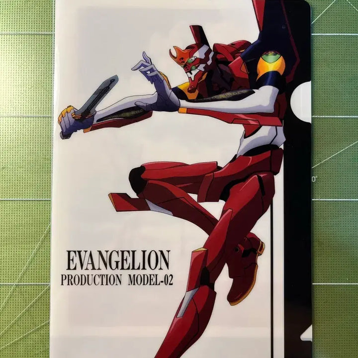 [BUNJANG] Neon Genesis Evangelion: The End of Evangelion Theater Edition Unit 2 Mini Clear File / 신 에반게리온 극장판 다카포 포스터 2호기 미니 클리어 L파일