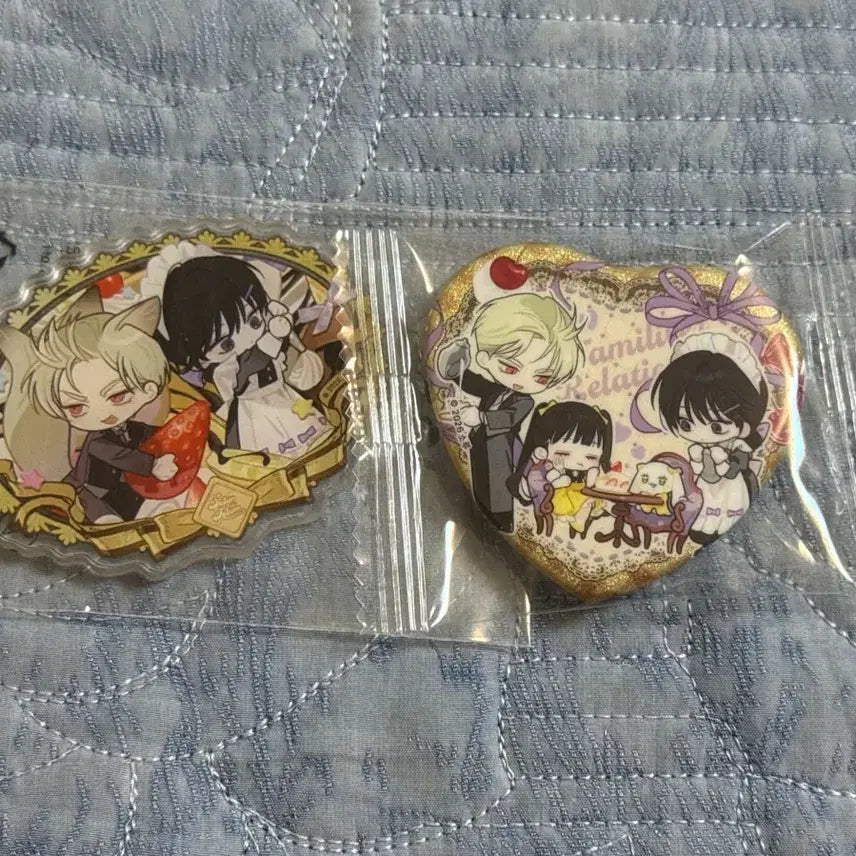 [BUNJANG] Cafe Rebom Salon de Reborn Family Relationship Certificate Can Badge Acrylic Magnet Bundle Set / 카페 레봄 살롱드르봉 간계서 가족간계증명서 캔뱃지 아크릴 마그넷