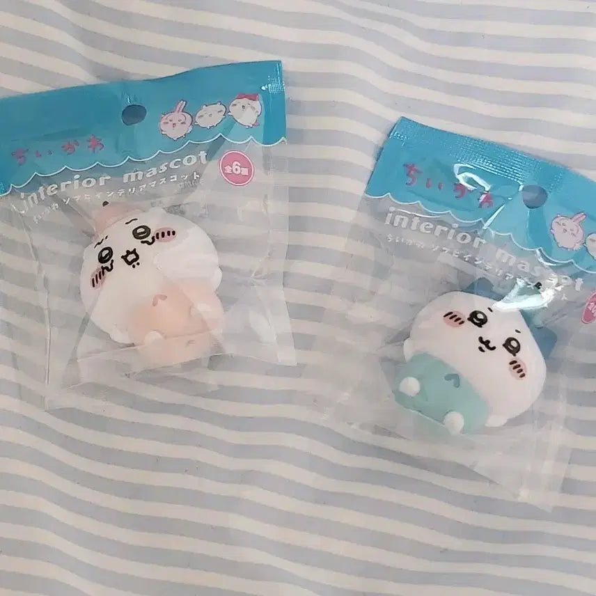 [BUNJANG] Chiikawa Hachitore Interior Mascot Set / 치이카와 하치와레 인테리어 마스코트 세트