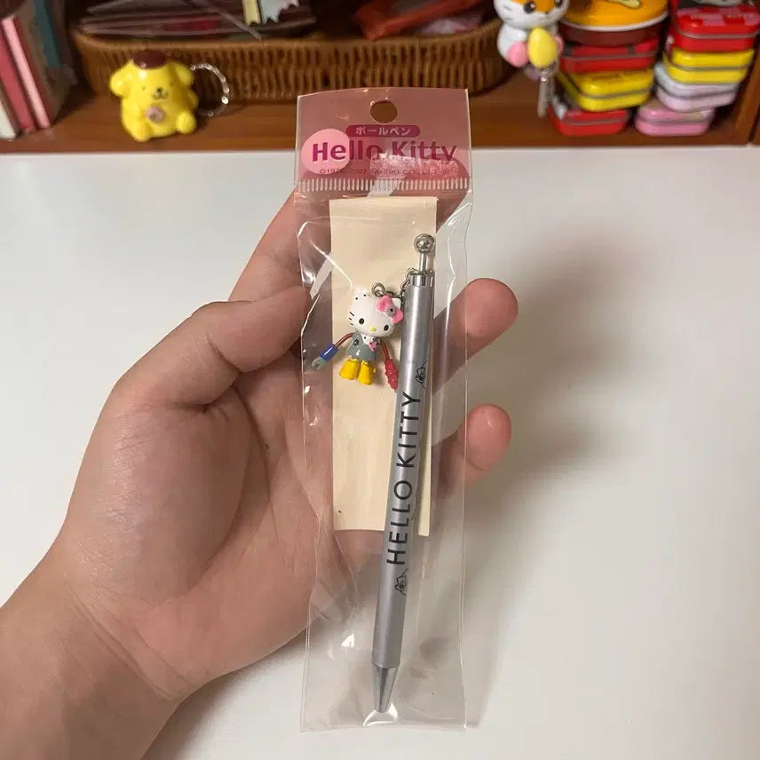 [BUNJANG] Classic Kitty Robot Ballpoint Pen / 고전키티 로봇 볼펜