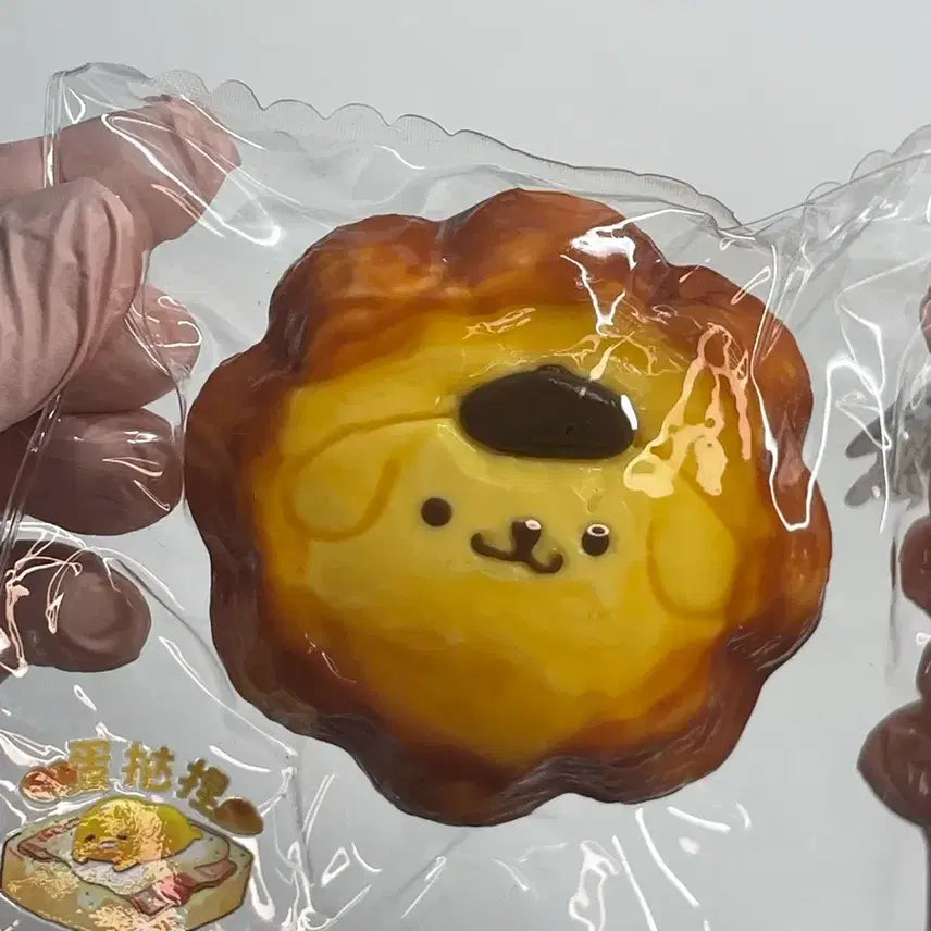 [BUNJANG] Pompompurin Egg Tart Squishy / 폼폼푸린 에그타르트 말랑이