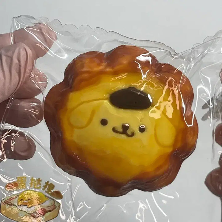 [BUNJANG] Pompompurin Egg Tart Squishy / 폼폼푸린 에그타르트 말랑이