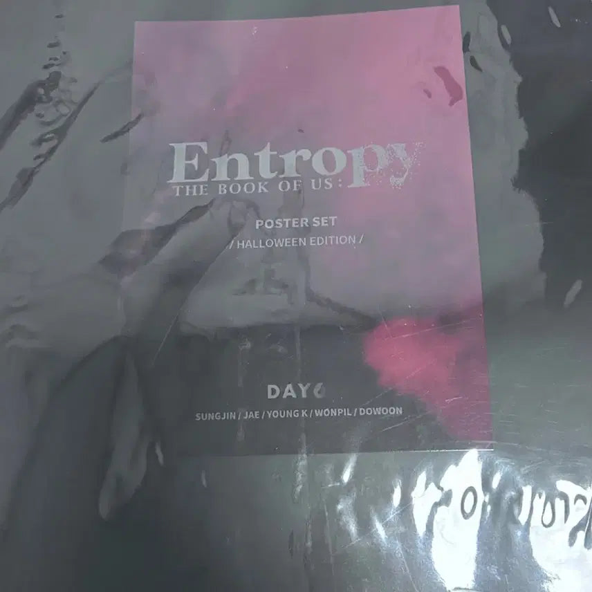 [BUNJANG] Day6 Entropy Poster / 데이식스 엔트로피 포스터 양도